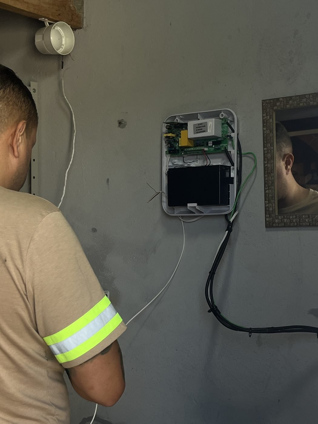 Sistema de segurança residencial instalado pela RMT em Jundiaí